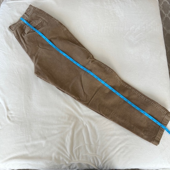 L.L. Bean Women’s 12 Corduroy Pants Tan Brown Y2K Cabincore - Picture 10 of 12